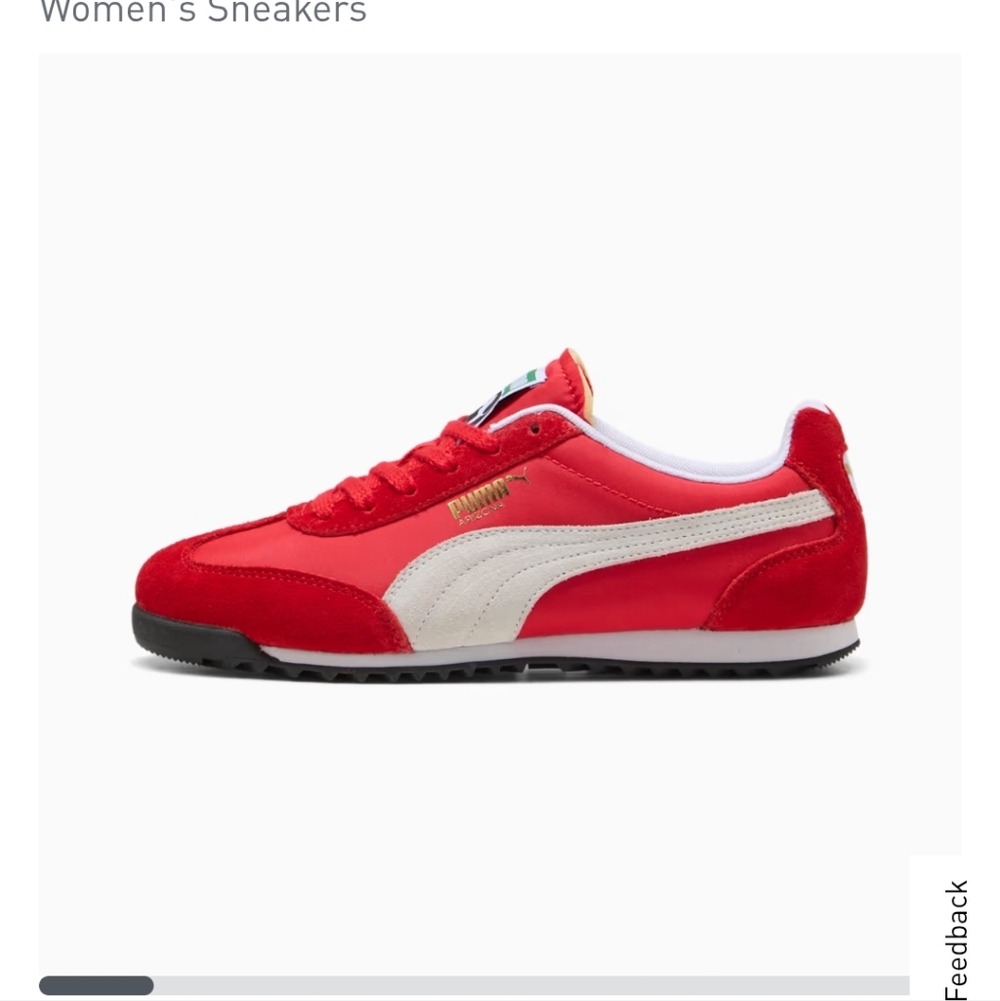 Puma Red Lowpro Arizona Sz8 Nwot